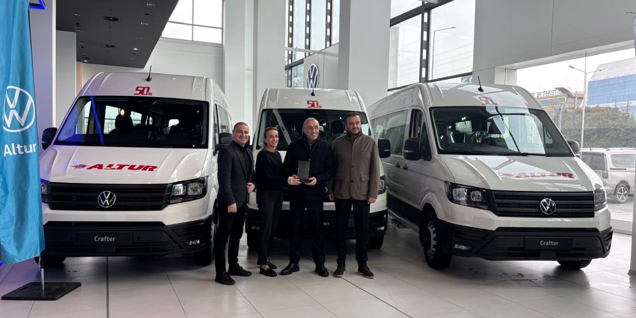 Altur Turizm araç filosunu 80 Volkswagen Crafter ile güçlendirdi