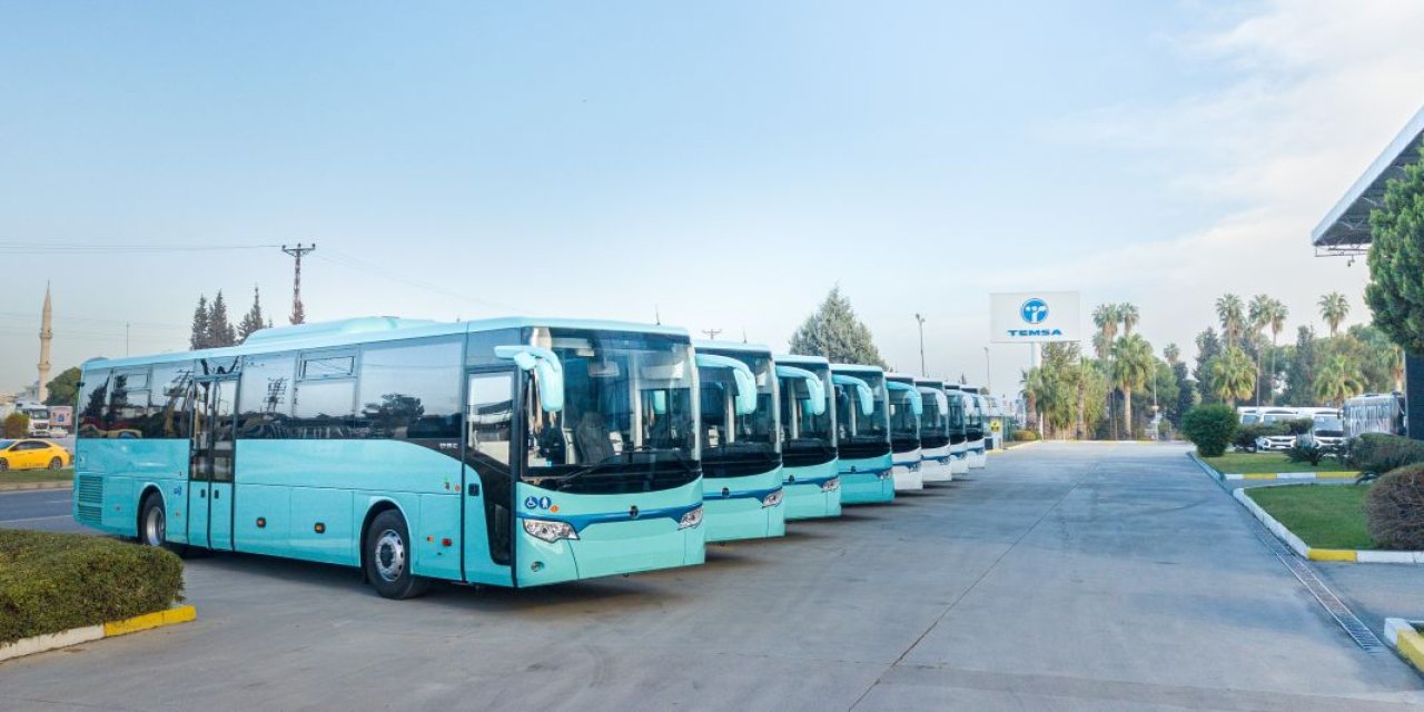TEMSA’dan İrlanda, Portekiz ve İtalya’ya 65 yeni araç teslimatı
