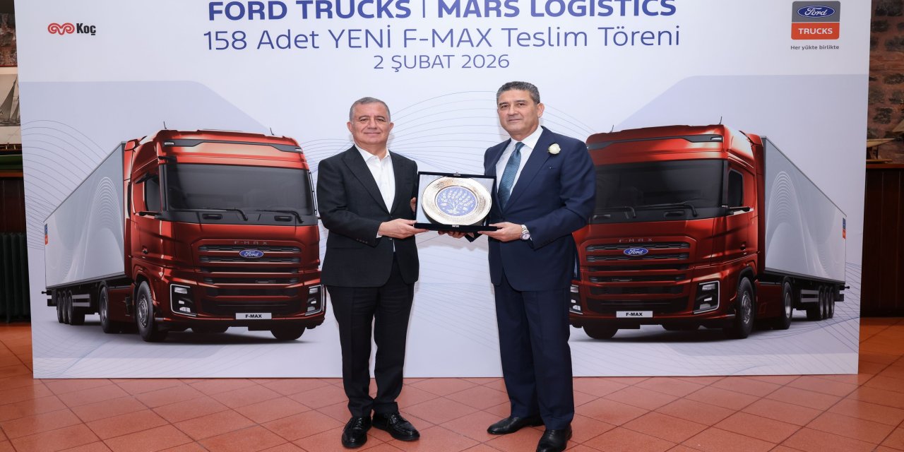 Ford Trucks’tan Mars Logistics’e 158 yeni F-Max teslimatı