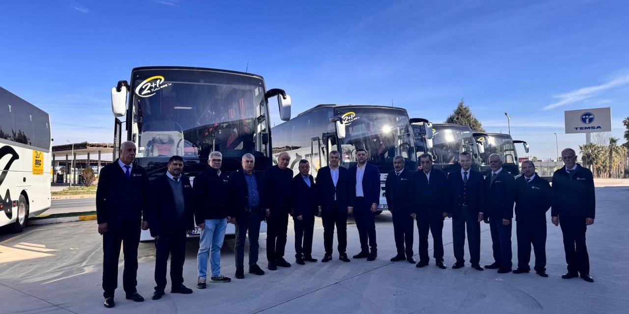 TEMSA, yıla 12 Adet Maraton teslimatıyla başladı