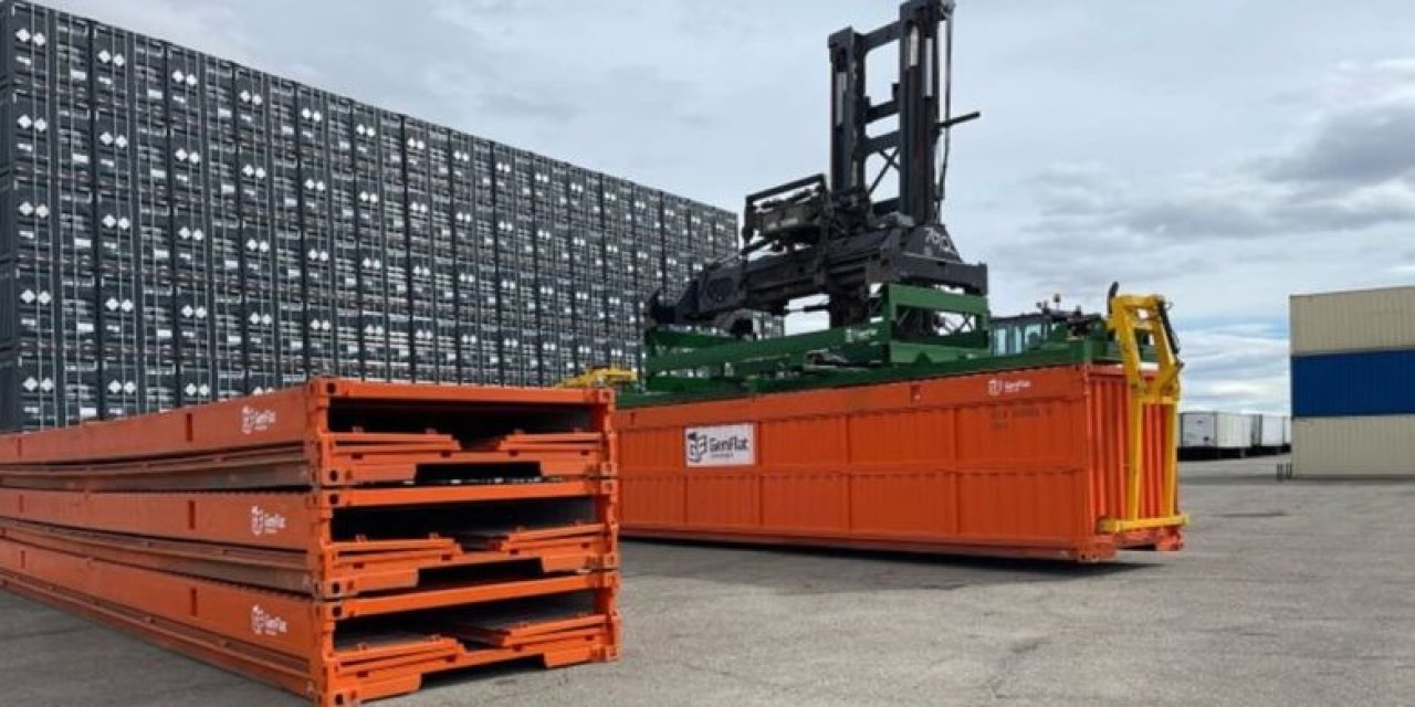 Arkas’tan, boş konteyner saklama sorununa kesin çözüm