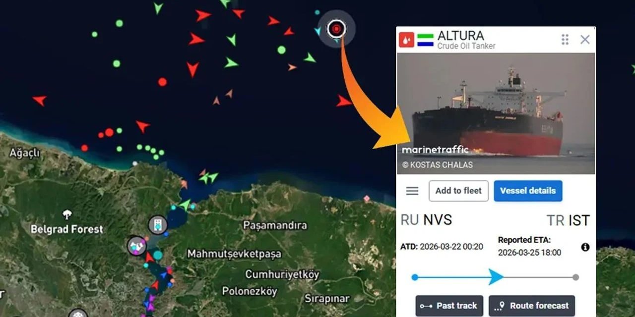 Türk petrol tankeri İstanbul Boğazı girişinde vuruldu