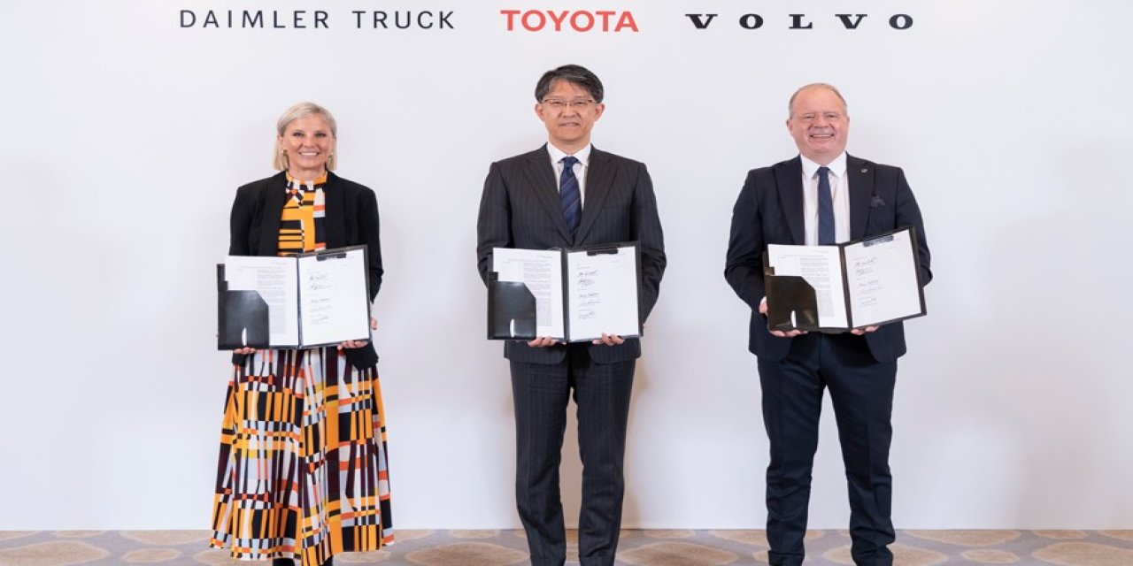 Ağır vasıtada devlerin hidrojen iş birliği