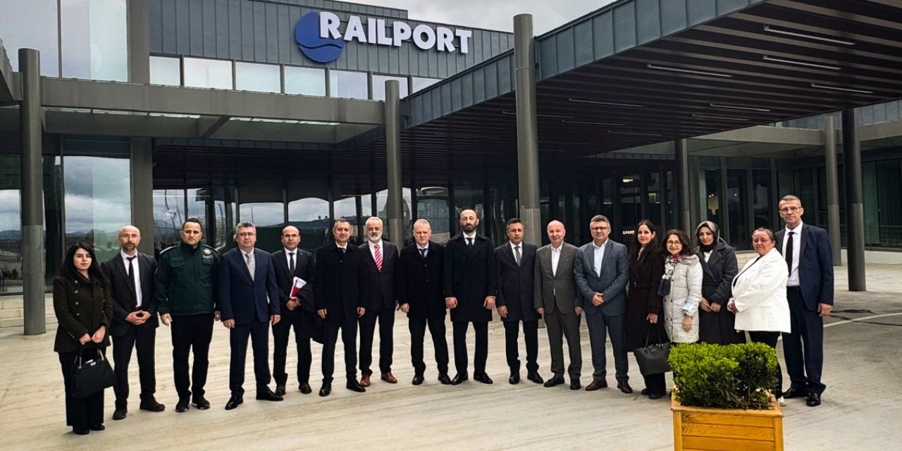 Gümrükler Genel Müdürlüğü Heyeti Railport’u Ziyaret Etti
