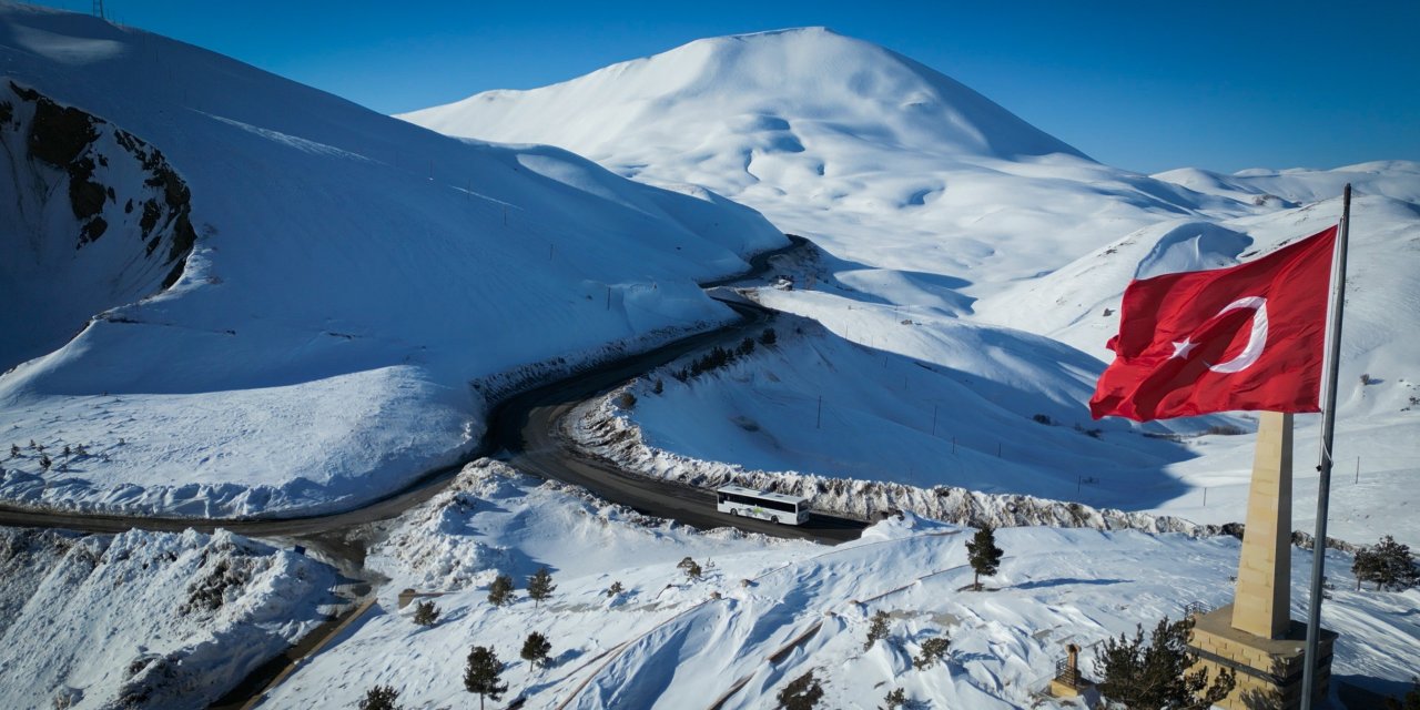 Mercedes-Benz Otobüsleri Zorlu Kış Testini Tamamladı