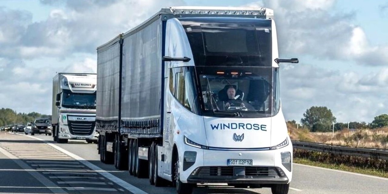 670 km menzilli kamyon yollara çıktı