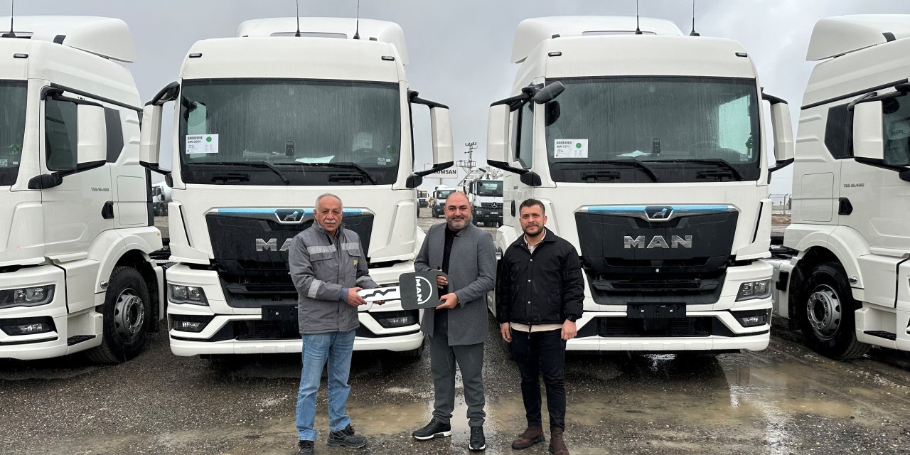 Makimsan, araç parkını 20 adet MAN çekiciyle güçlendirdi