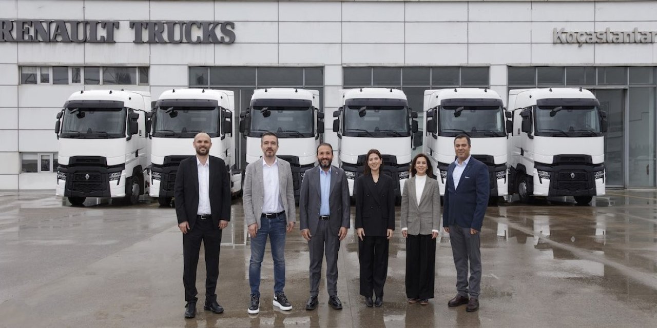 Koçaslanlar’dan, Koch Lojistik’e 10 Renault Trucks çekici