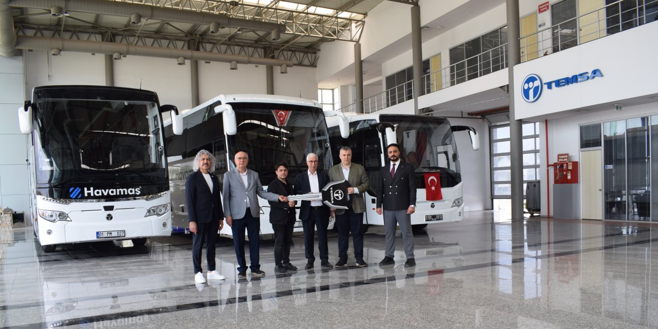 Çukurova’da havalimanı ulaşımı TEMSA'nın 8 otobüsüyle daha güçlendi
