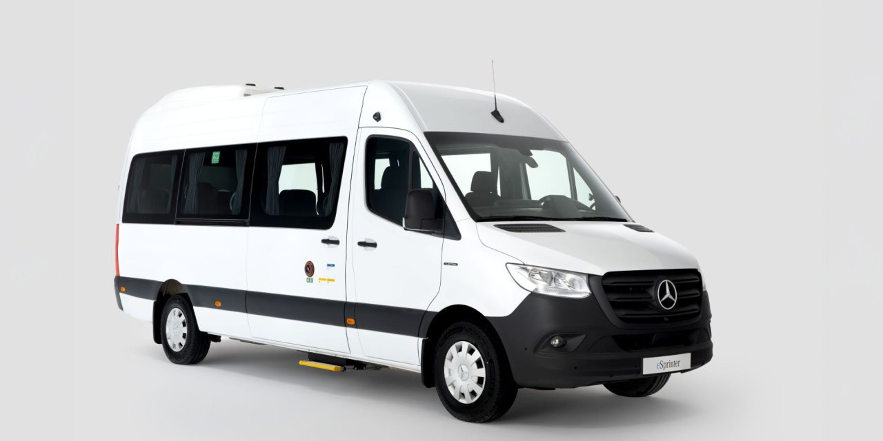 Mercedes-Benz eSprinter, dünyada ilk kez Türkiye’de minibüse dönüştü