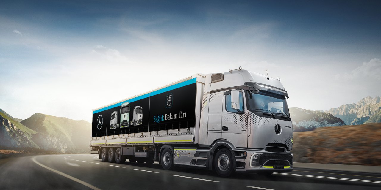 Mercedes-Benz Türk’ün Sağlık Bakım Tırı'na Globalden 4 Ödül Birden Geldi