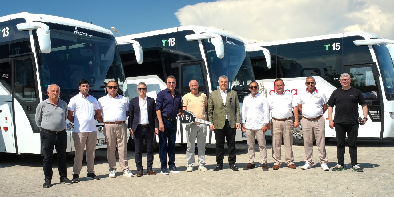 TEMSA’dan Diana Travel’a  9 adet Safir Teslimatı