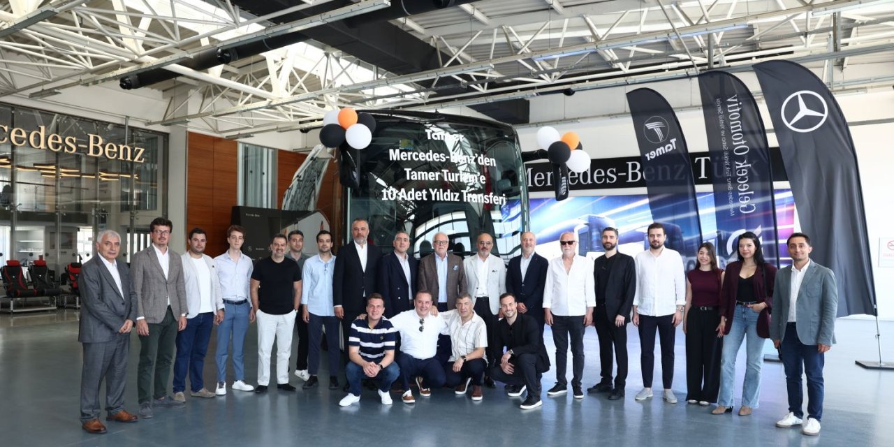 Tamer Turizm, filosuna 10 adet Mercedes-Benz Tourismo kattı
