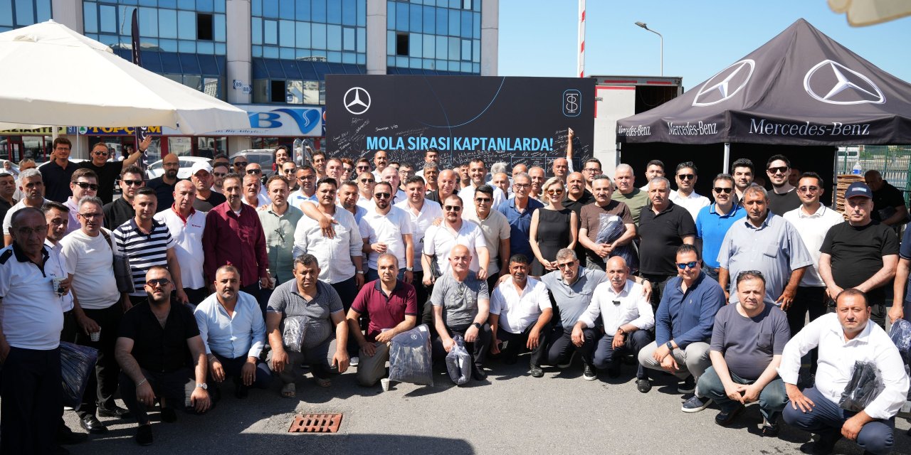 Mercedes’in Sağlık Bakım Tırı  Bu Kez Otobüs Kaptanları İçin Yola Çıktı