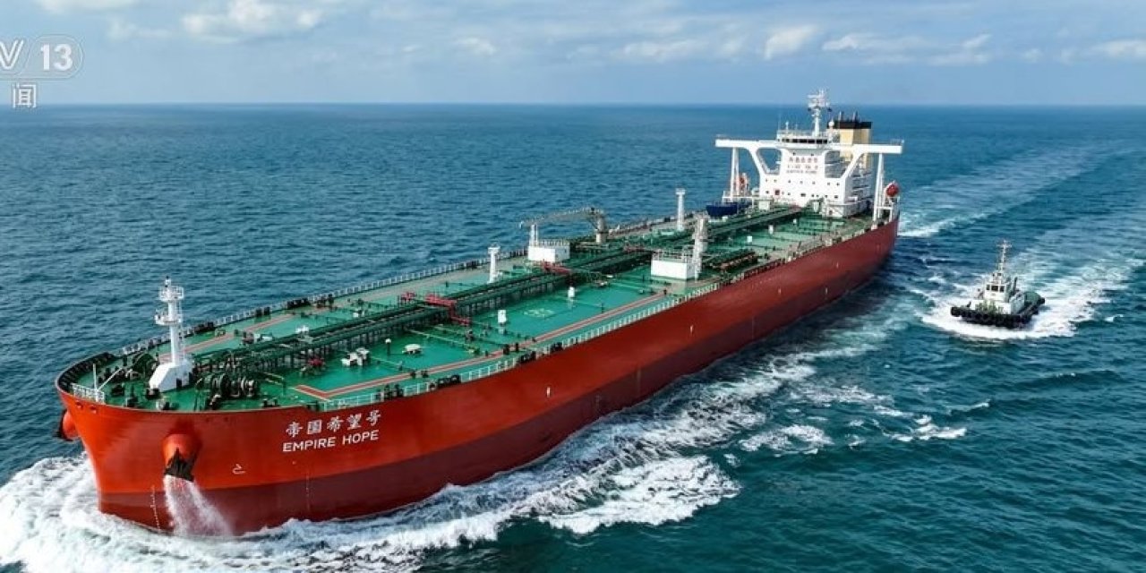 Bu tanker tek seferde 2 milyon varil petrol taşıyabiliyor