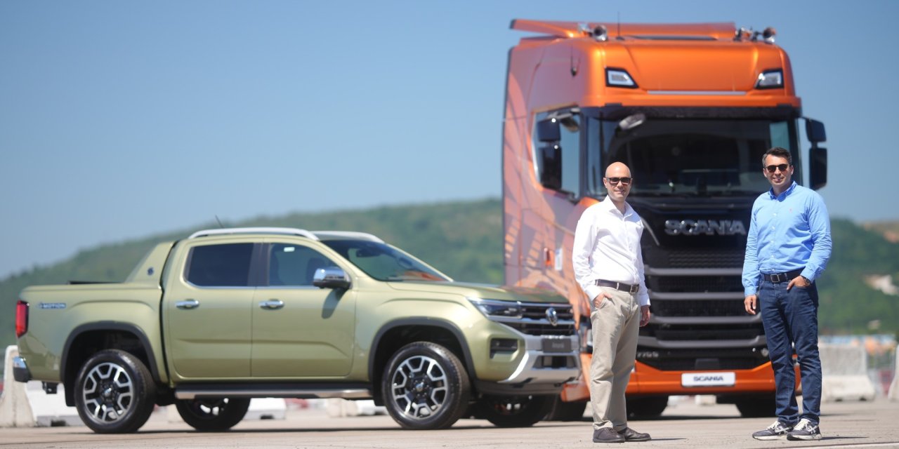 Scania ve Volkswagen Ticari Araç Test Sürüş Etkinliğinde Buluştu