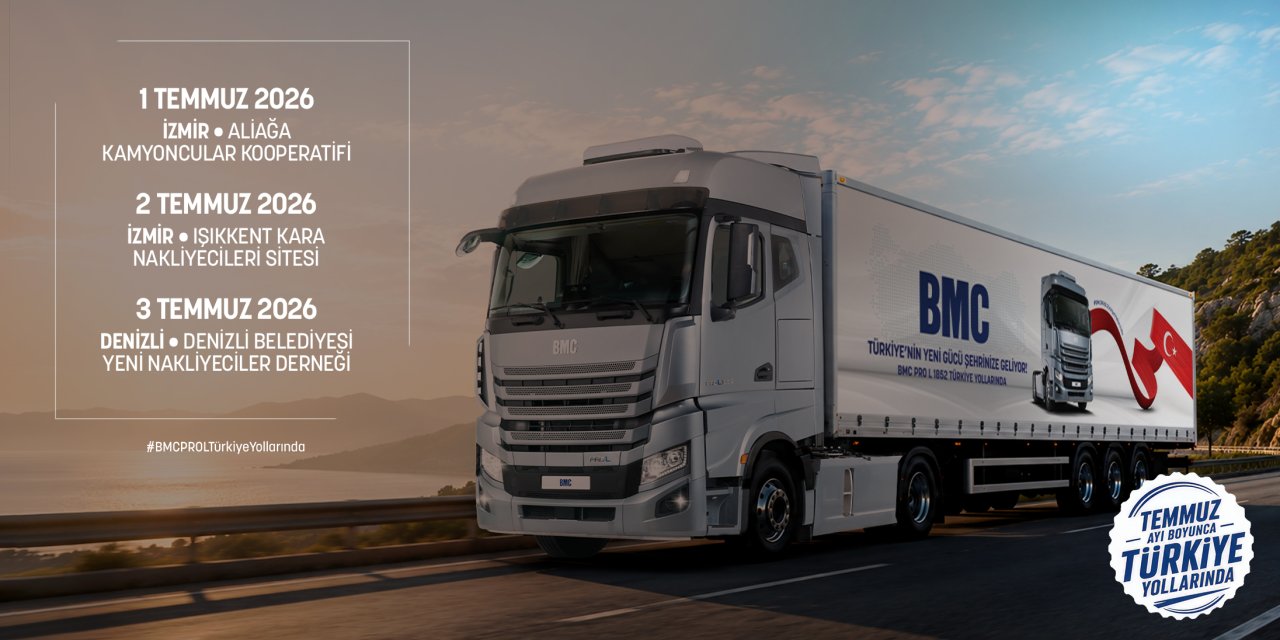 BMC PRO L 1852 Türkiye yollarında