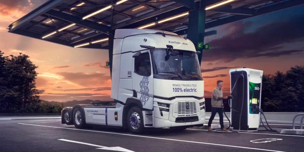 Renault Trucks E-Tech T 780'in menzili 660 km'ye yükseldi