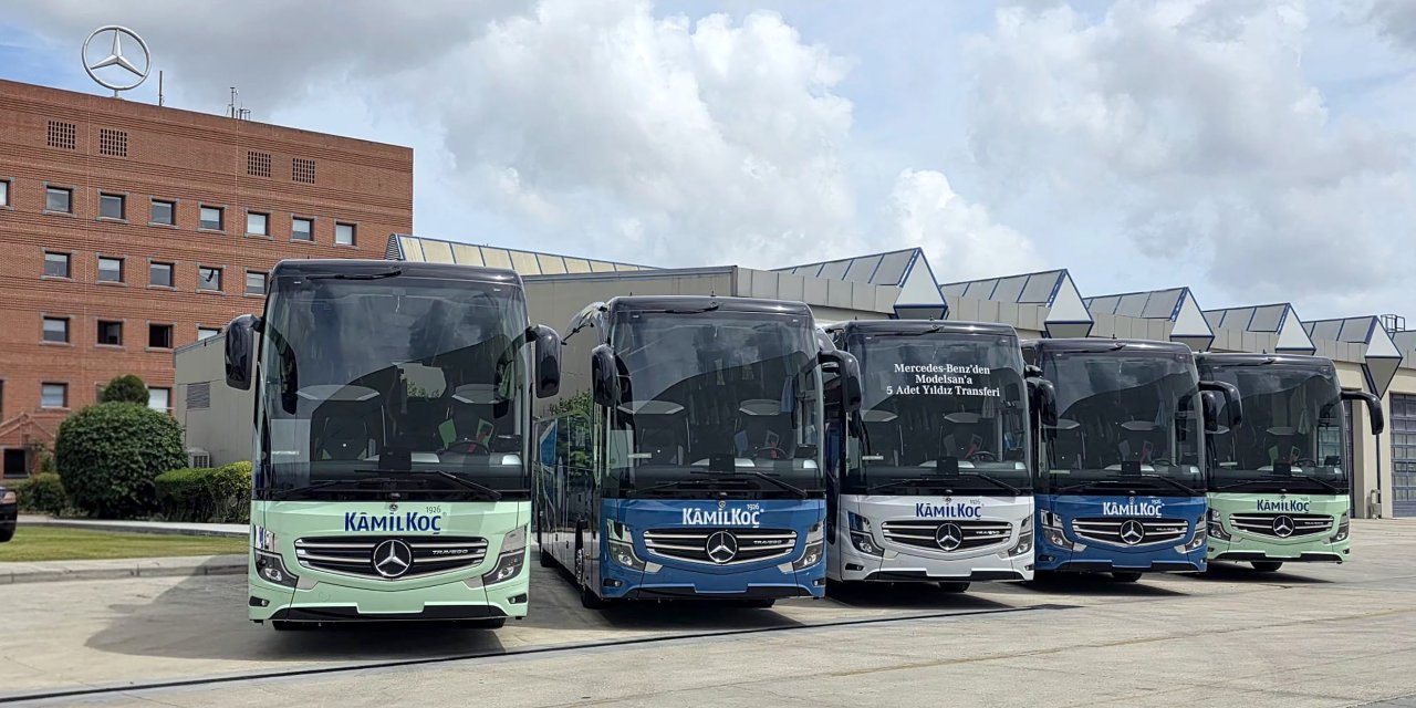 Modelsan, 5 yeni Mercedes Travego yatırımıyla Kâmil Koç filosuna güç kattı