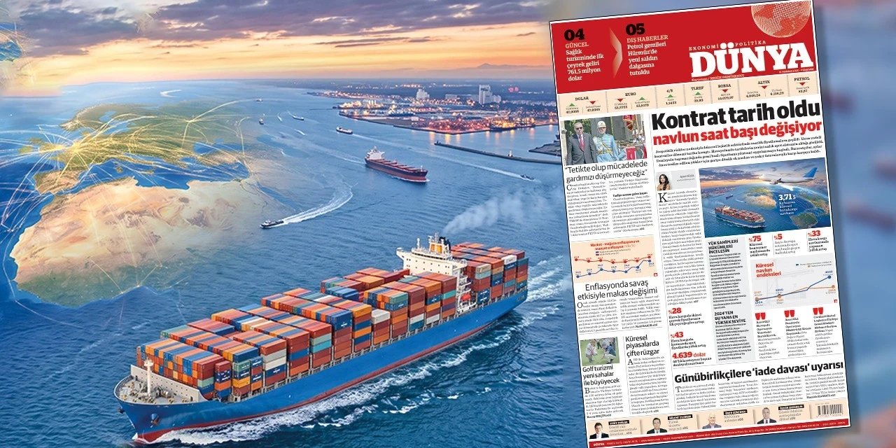 Uzun vadeli kontratlar bitti; navlun artık saat başı belirleniyor