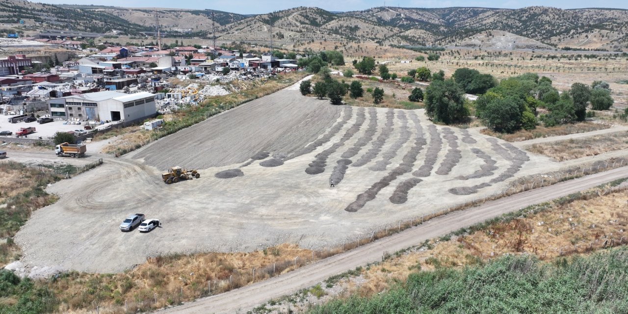 Gölbaşı'nda 100 TIR kapasiteli park hizmete hazır