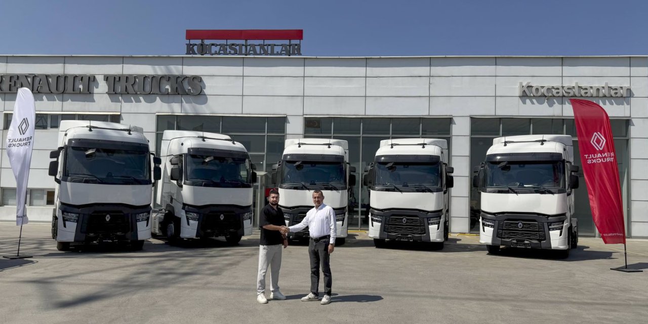 Aybir Lojistik filosundaki çekicilerin üçte ikisi Renault Trucks oldu
