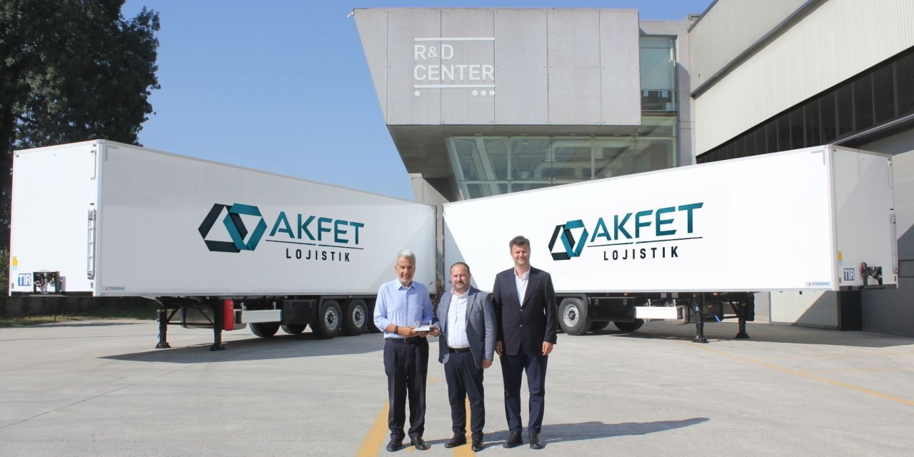 Akfet, soğuk zincir yatırımında yine Tırsan'ı tercih etti