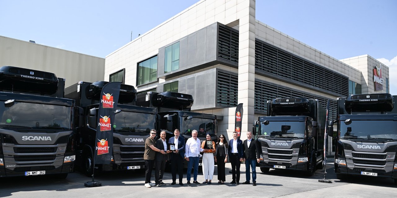 Namet’in soğuk zincir filosuna Scania ve Thermo King gücü