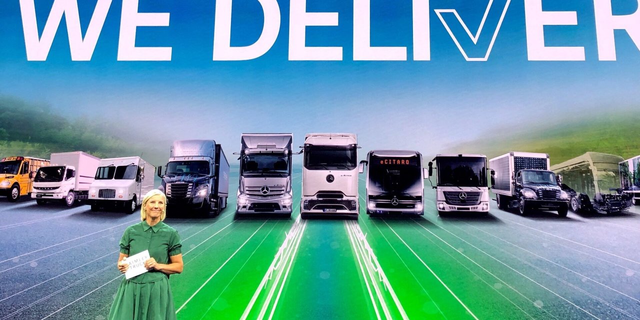 Mercedes Benz'in yeni elektrikli kamyonları IAA’da olacak