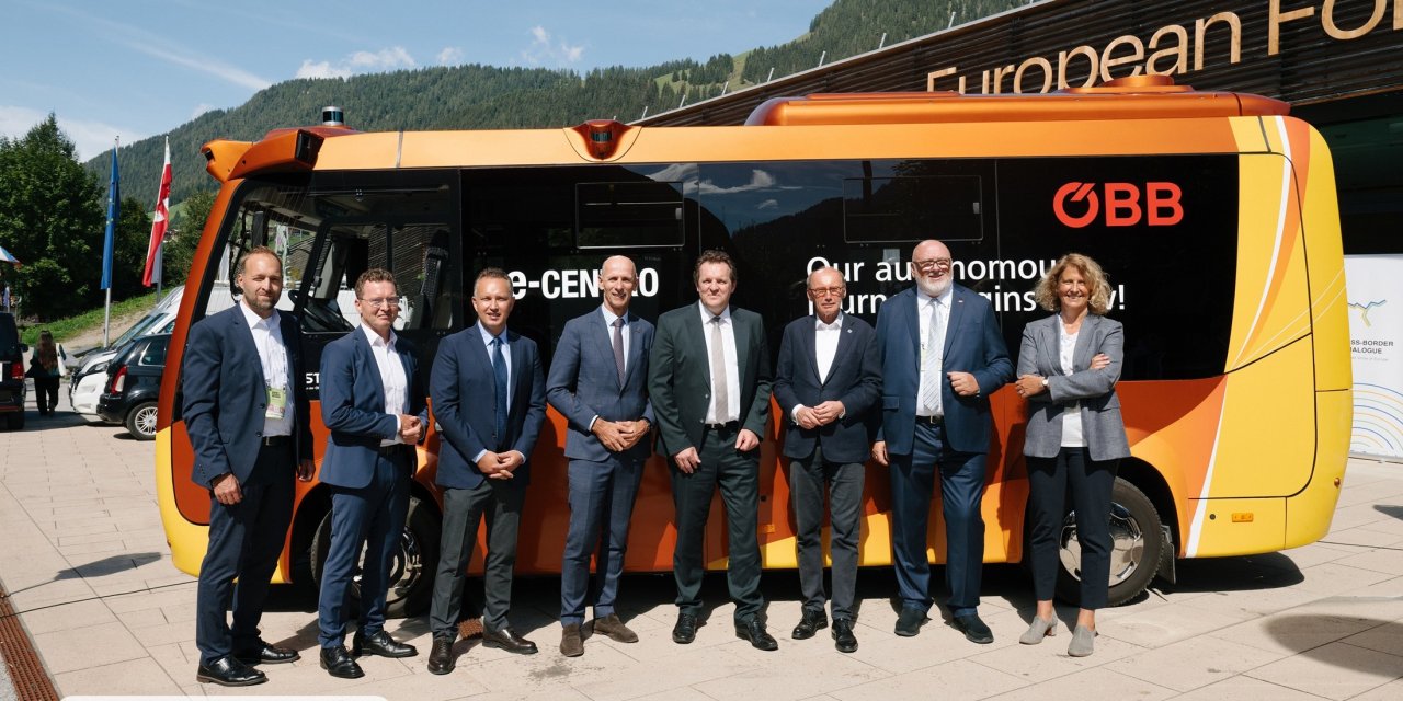 Otonom Otokar e Centro Avusturya yollarında