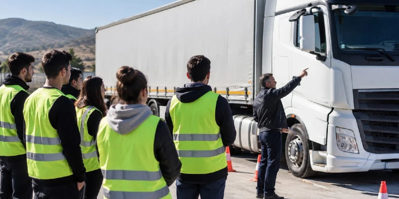 Üniversite mezunu TIR şoförleri geliyor
