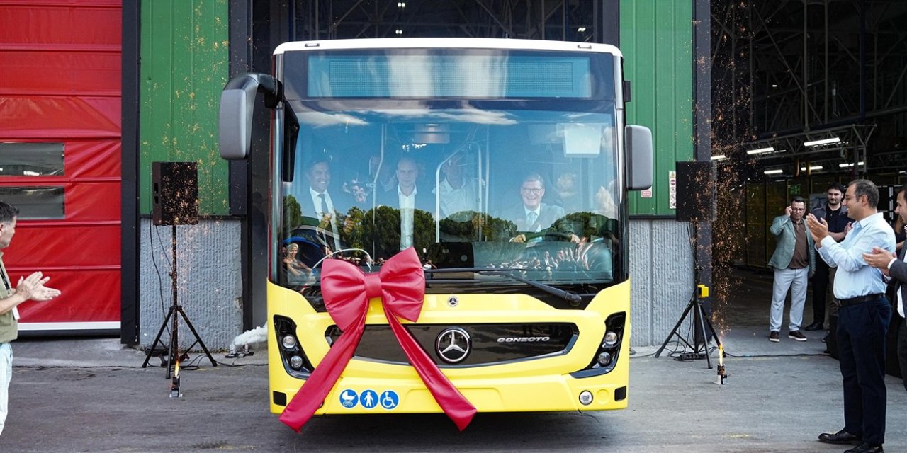 Otokar, Mercedes-Benz Conecto’nun seri üretimine Sakarya’da başladı