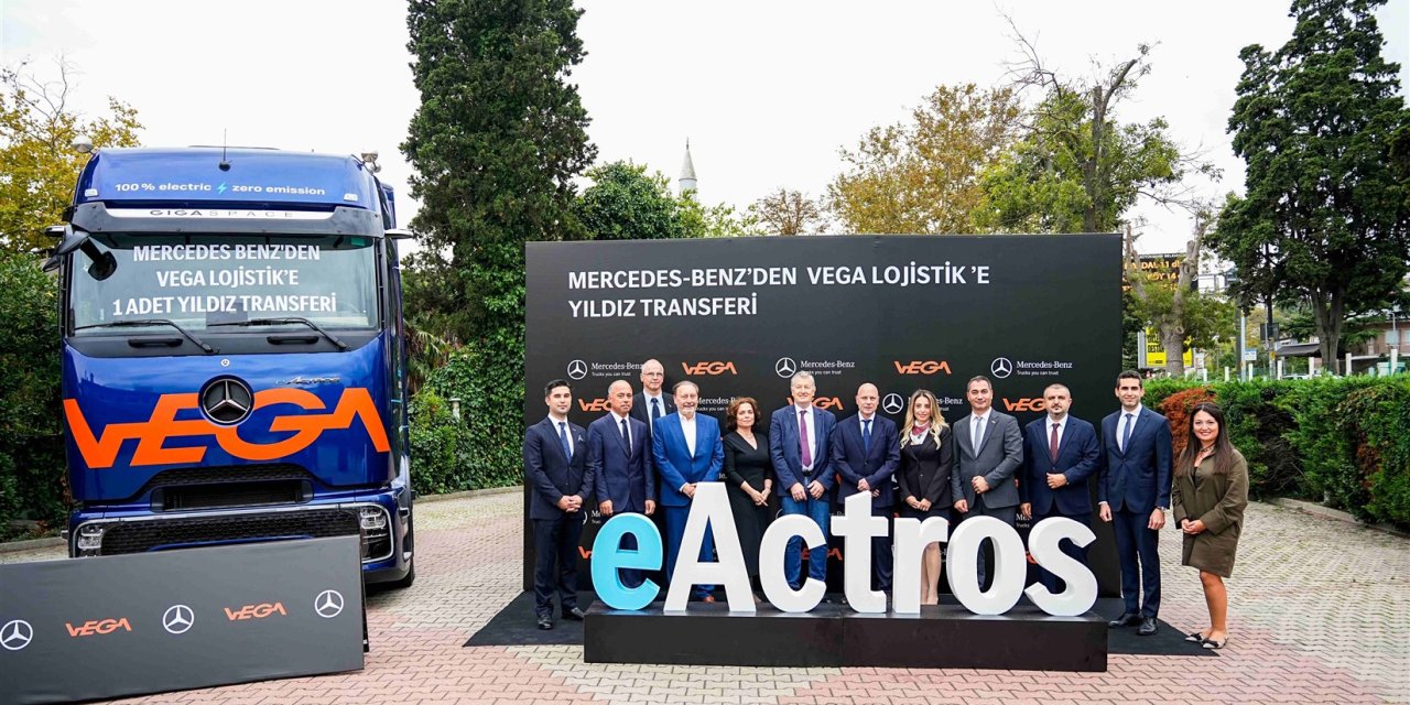 Vega Lojistik’e Mercedes-Benz eActros 600 Teslimatı