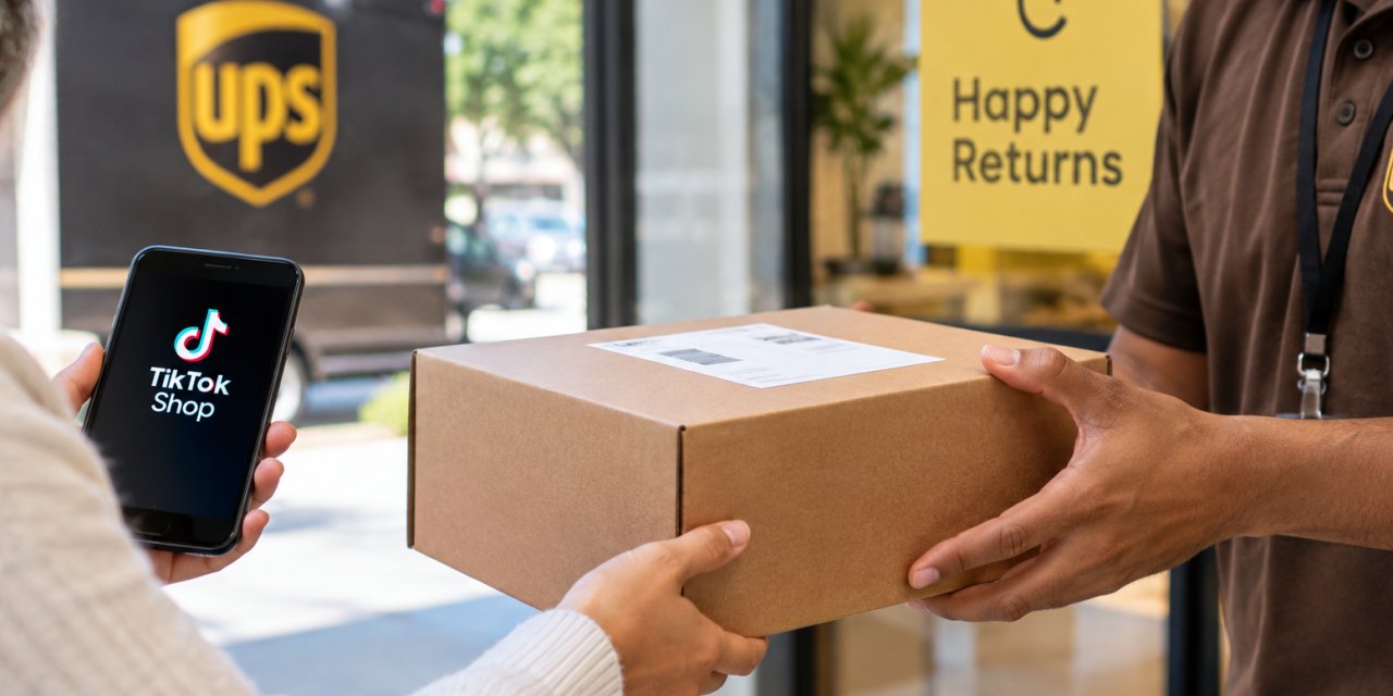 UPS ve Tiktok Shop'dan iade süreçlerini kolaylaştıran iş birliği