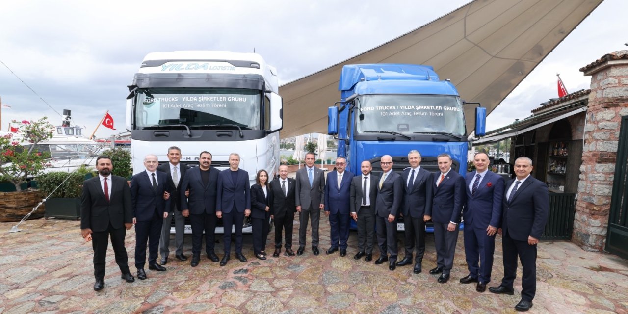 Ford Trucks’tan Yılda Şirketler Grubu’na  101 Araçlık Teslimat