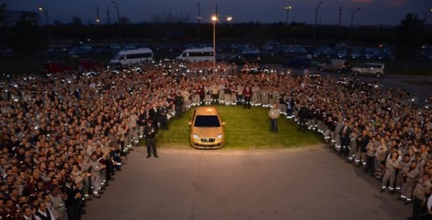 Tofaş "Altın Fabrika" seviyesine yükseldi