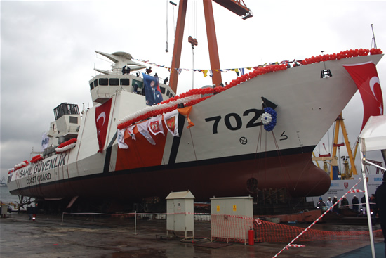 RMK Marine, TCSG Güven'i teslim etti