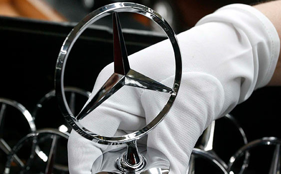 Mercedes'te kimyasal kaza!