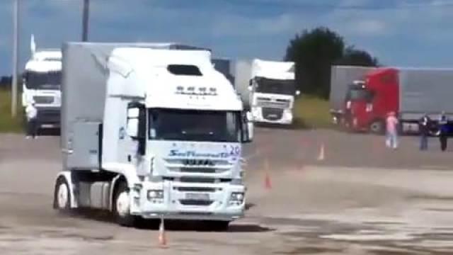 İşte en iyi TIR şoförü