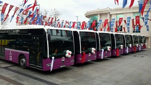 İstanbul'a 201 otobüs geliyor