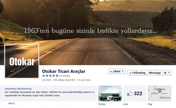 Otokar sosyal medyada