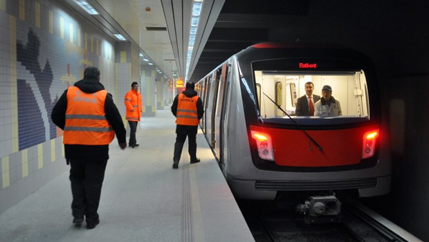 Sincan Metrosu yarın hizmete başlayacak