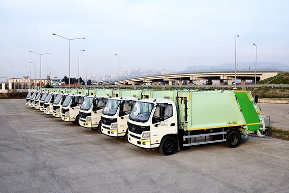 Çevre Bakanlığı’na 158 adet Otokar Atlas kamyon