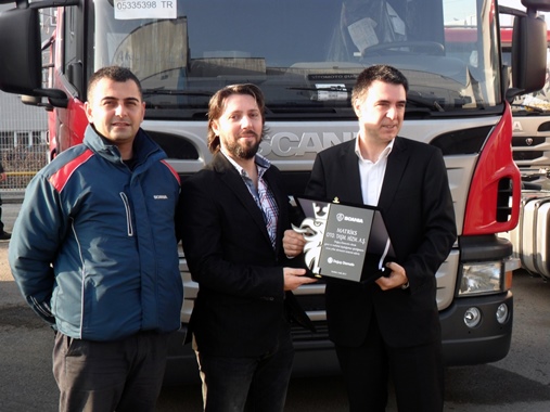 Matriks otomotiv Scania kalitesi ile tanıştı