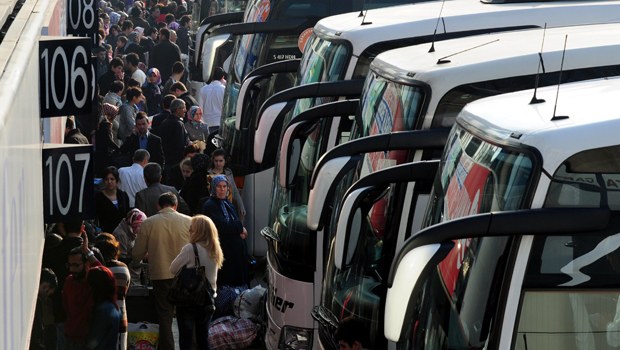 Otobüs firmaları kontak kapattı