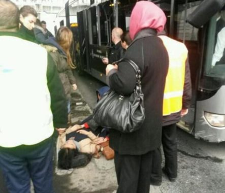 Metrobüs kaza yaptı