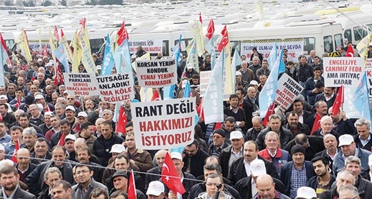 Servisçiler Kazlıçeşme'yi doldurdu