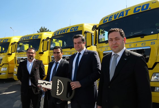 Cevat Logistics’e 20 MAN TGX EfficientLine
