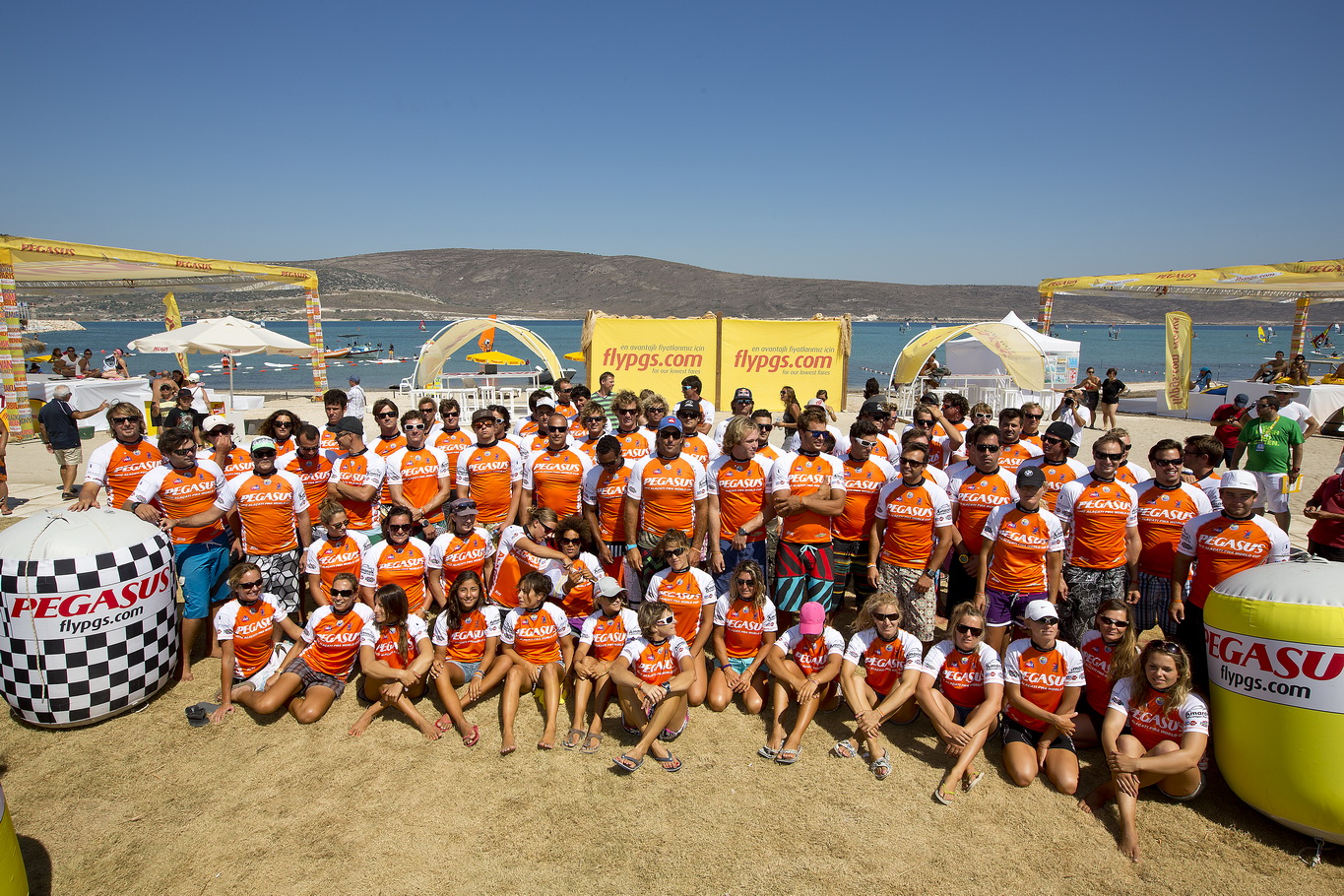 PWA Wındsurf Dünya Kupası rekor katılımla başladı
