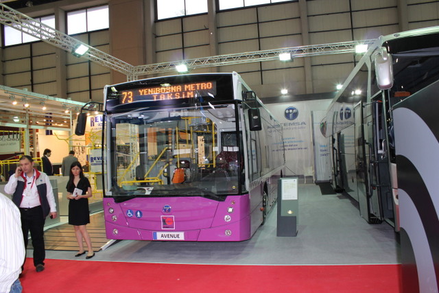 Otokar, geniş ürün gamı ile Busworld'da